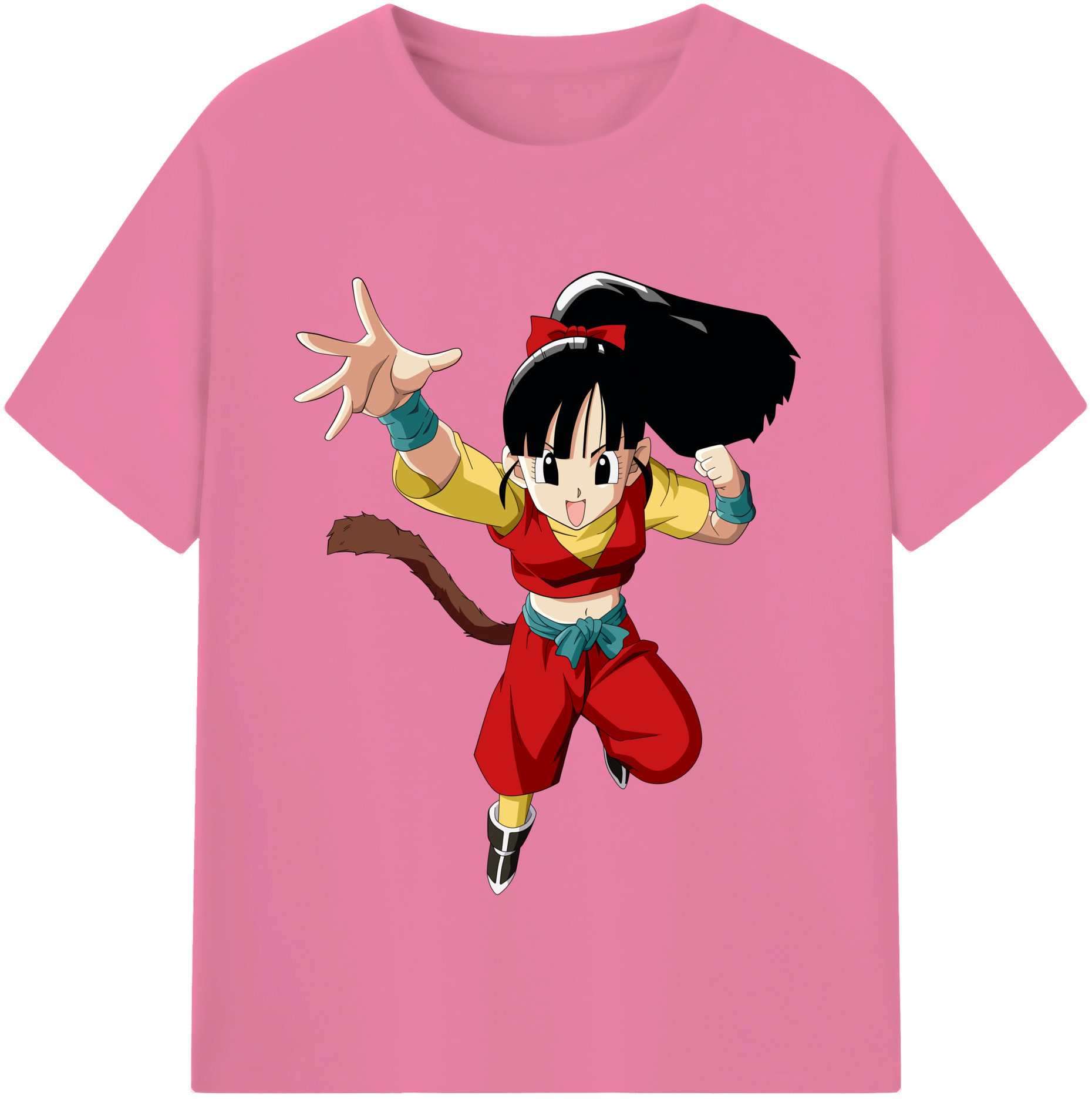 （画像用） ドラゴンボール パン DRAGON BALL Pan 綿100％半袖Tシャツ（フロントプリント）